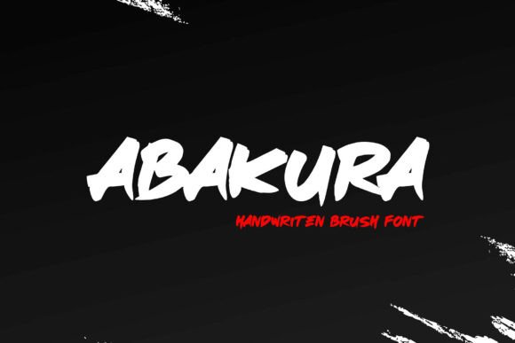 Abakura: A Bold Display Font for Modern Editorial Design