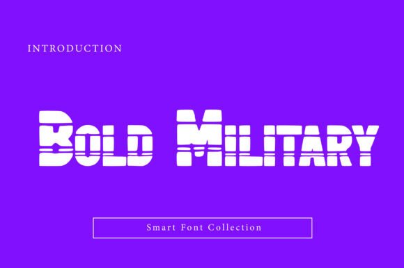 Bold Military Typeface Review for Designers