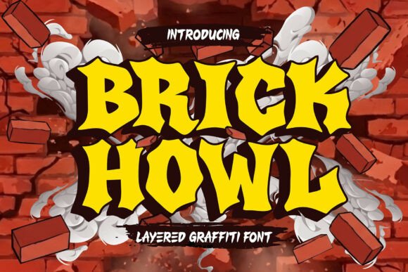 Brick Howl Font: Bold Branding for Small Business