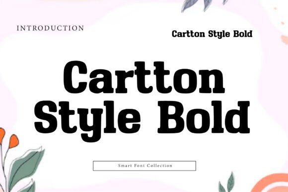 Cartton Style Bold Typeface for Web Design