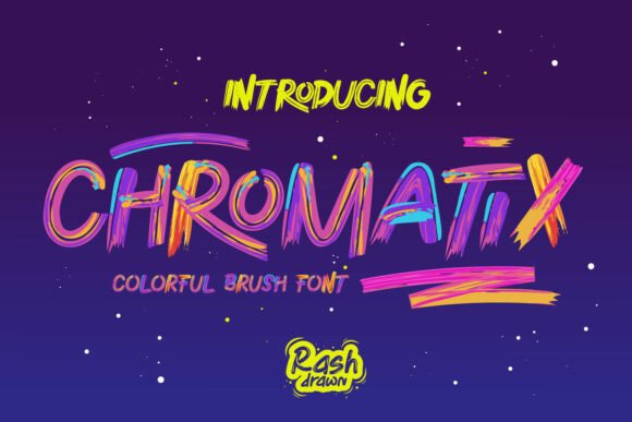 Chromatix: A Vibrant Color Font for Bold Editorial Design