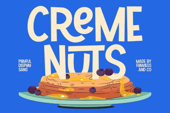 Creme Nuts Font: A Playful Choice for Web Design
