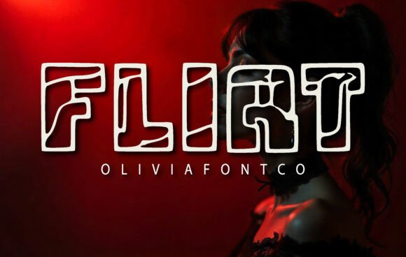 Flirt Typeface: Bold Display Font for Campaigns