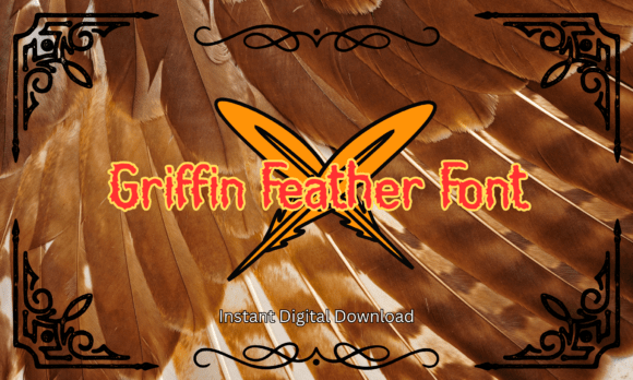 Griffin Feather Font for Bold Campaign Headlines