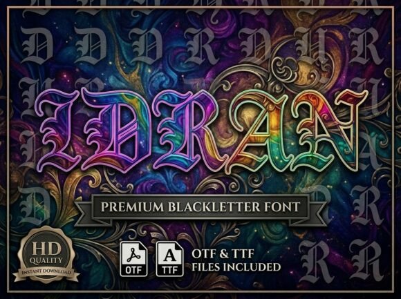 Idran: A Designer’s Honest Review of This Bold Display Typeface
