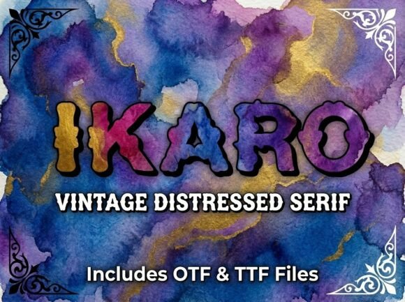 Ikaro: The Display Font That Stops the Scroll