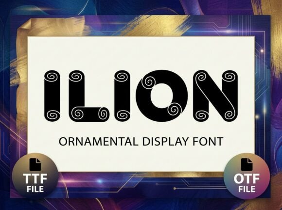 Ilion Review: A Bold Display Font for Modern Branding