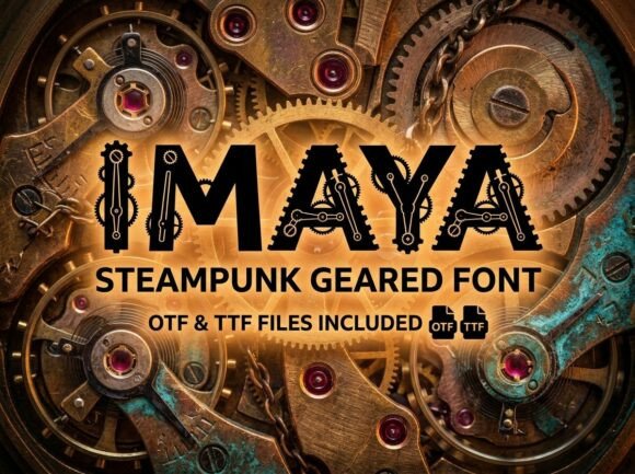 Imaya Typeface: A Bold Choice for Modern Brand Identity