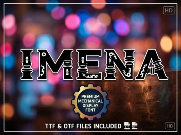 Imena Font Review: A Bold Display Typeface for Web Design