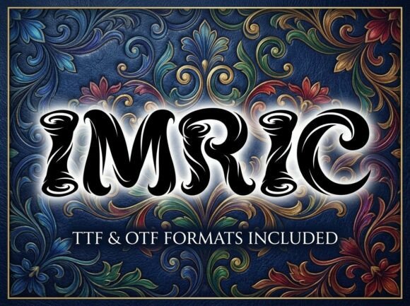 Imric: A Bold Display Font for Editorial Design