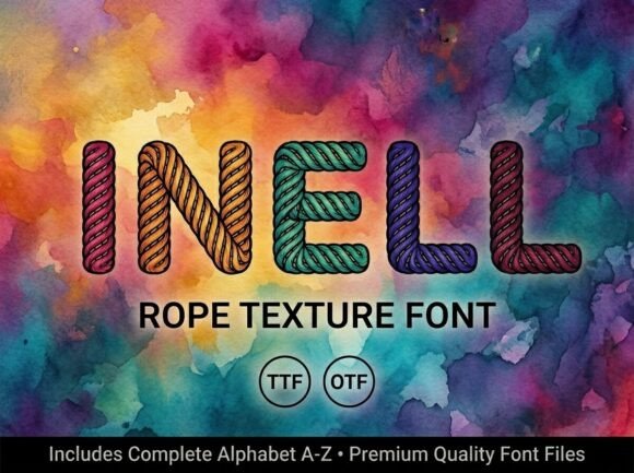 Inell: A Display Font for Editorial Design