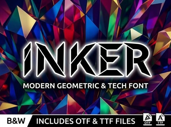 Inker: A Bold Display Font for Editorial Impact