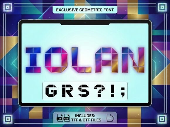Iolan Font: A Bold Display Typeface for Web Headers