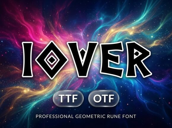Iover Font Review: A Bold Display Typeface for Web Design