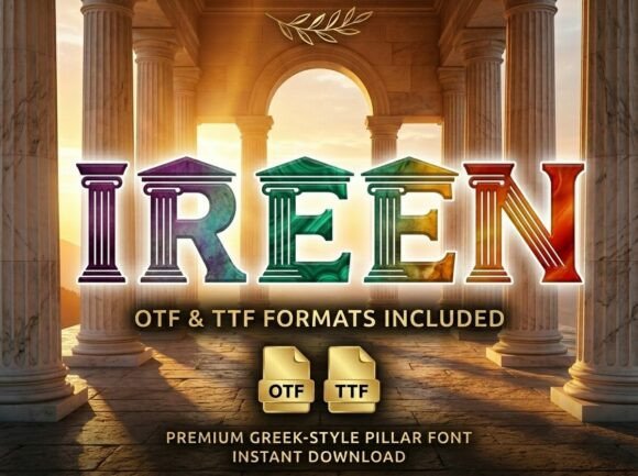 Ireen: The Display Font for Scroll-Stopping Content