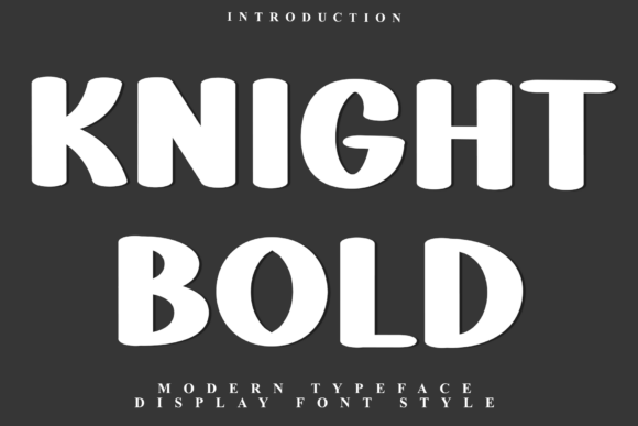 Knight Bold Typeface for Festive Campaigns