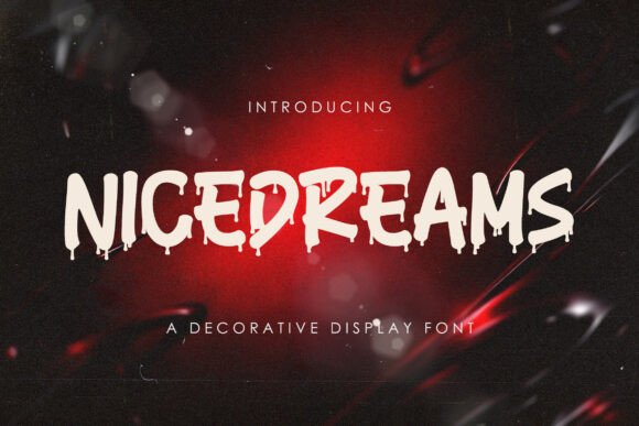 Nicedreams: A Bold Decorative Font for Web Design