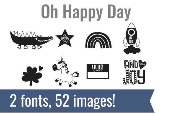 Oh Happy Days Dingbats Typeface