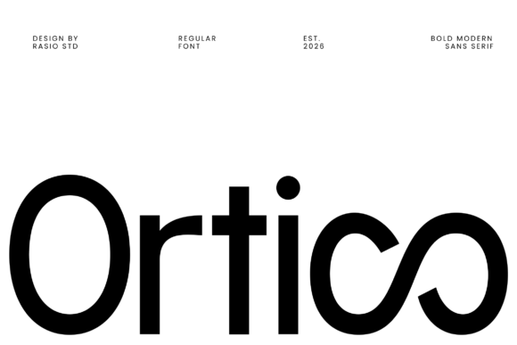Ortico: The Modern Sans Serif Font for Crafters