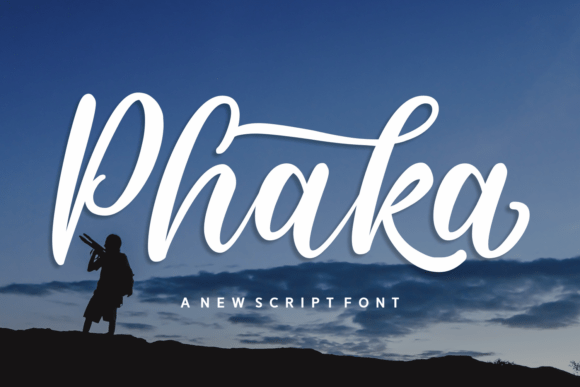 Phaka: A Bold Script Font for Memorable Branding