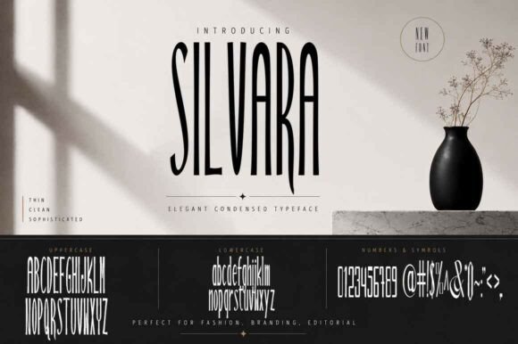 Silvara Font: Bold Display Type for Campaigns