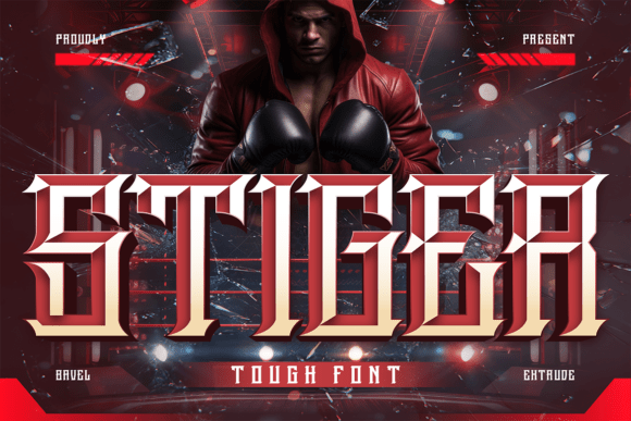 Stiger: A Bold Display Font for Makers