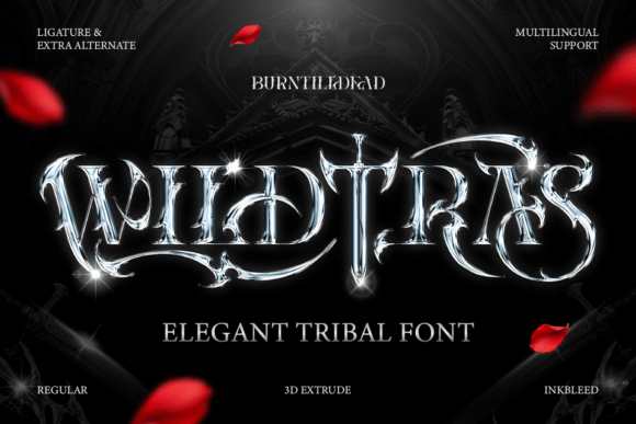 Wildtras: A Cinematic Display Font for Bold Campaigns